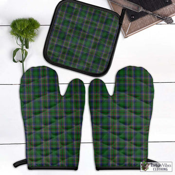 Cockburn Tartan Combo Oven Mitt & Pot-Holder Combo 1 Oven Mitt & 1 Pot-Holder Black - Tartan Vibes Clothing