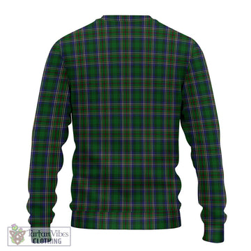 Cockburn Tartan Knitted Sweater with Family Crest DNA In Me Style - Tartanvibesclothing Shop