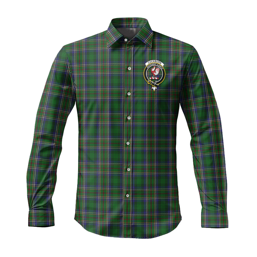 cockburn-tartan-long-sleeve-button-up-shirt-with-family-crest