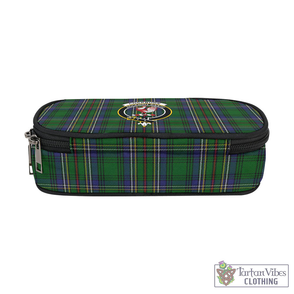 Tartan Vibes Clothing Cockburn Tartan Pen and Pencil Case with Family Crest