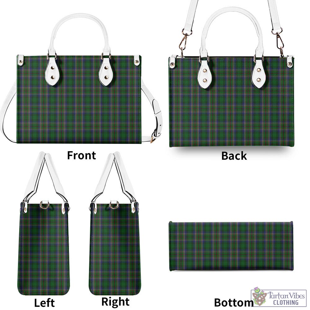 Tartan Vibes Clothing Cockburn Tartan Luxury Leather Handbags