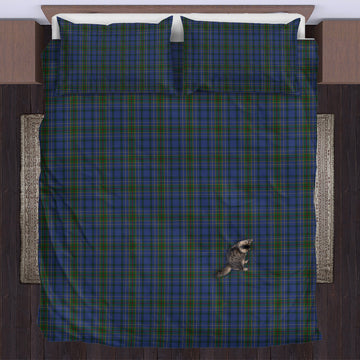 Cockburn Blue Tartan Bedding Set