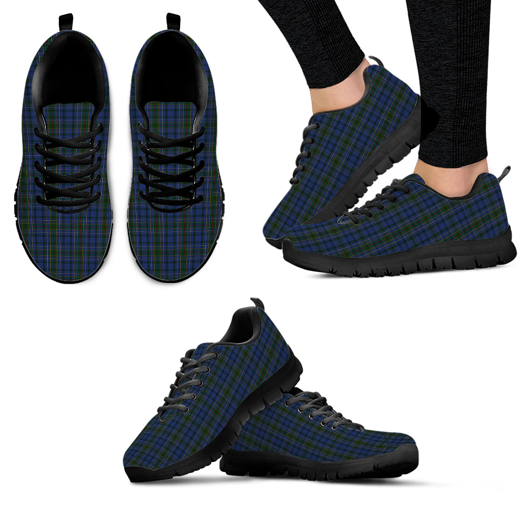 cockburn-blue-tartan-sneakers