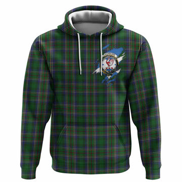 Cockburn Clan Crest In Me Tartan Hoodie Scotland Flag Style