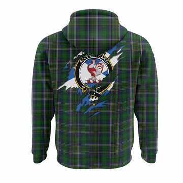 Cockburn Clan Crest In Me Tartan Hoodie Scotland Flag Style