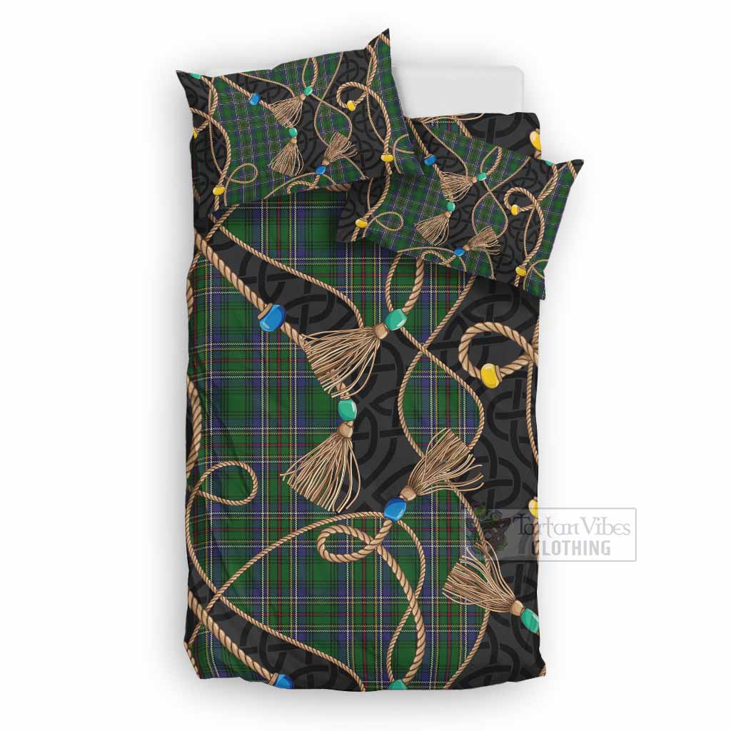 Cockburn Scottish Tartan Twisted Ropes Stylized Bedding Set UK Bedding Set UK Double 79*79 inch - Tartan Vibes Clothing