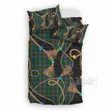 Cockburn Scottish Tartan Twisted Ropes Stylized Bedding Set UK Bedding Set UK Double 79*79 inch - Tartan Vibes Clothing