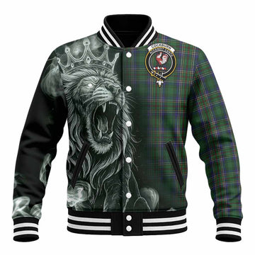 Cockburn Tartan Baseball Jacket Roaring Lion Heritage