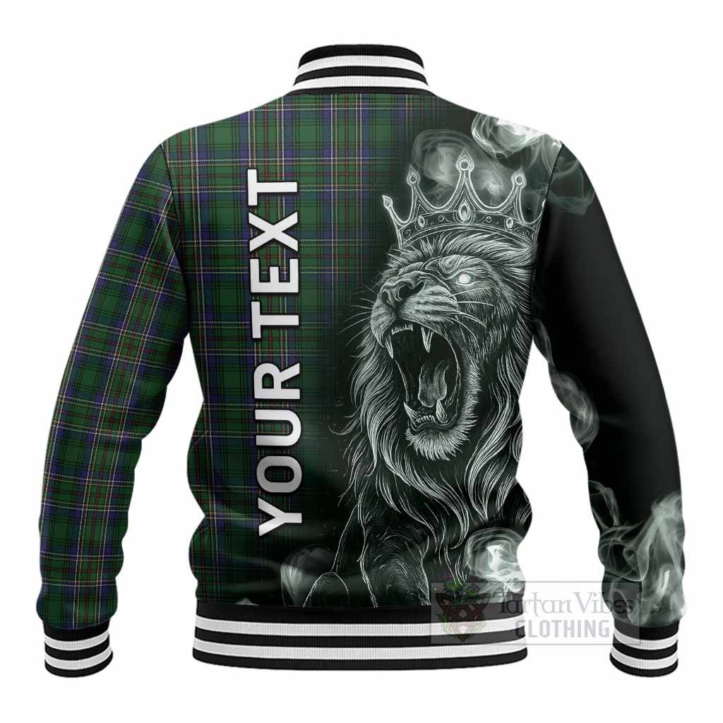 Cockburn Tartan Baseball Jacket Roaring Lion Heritage