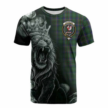 Cockburn Tartan Cotton T-shirt Roaring Lion Heritage