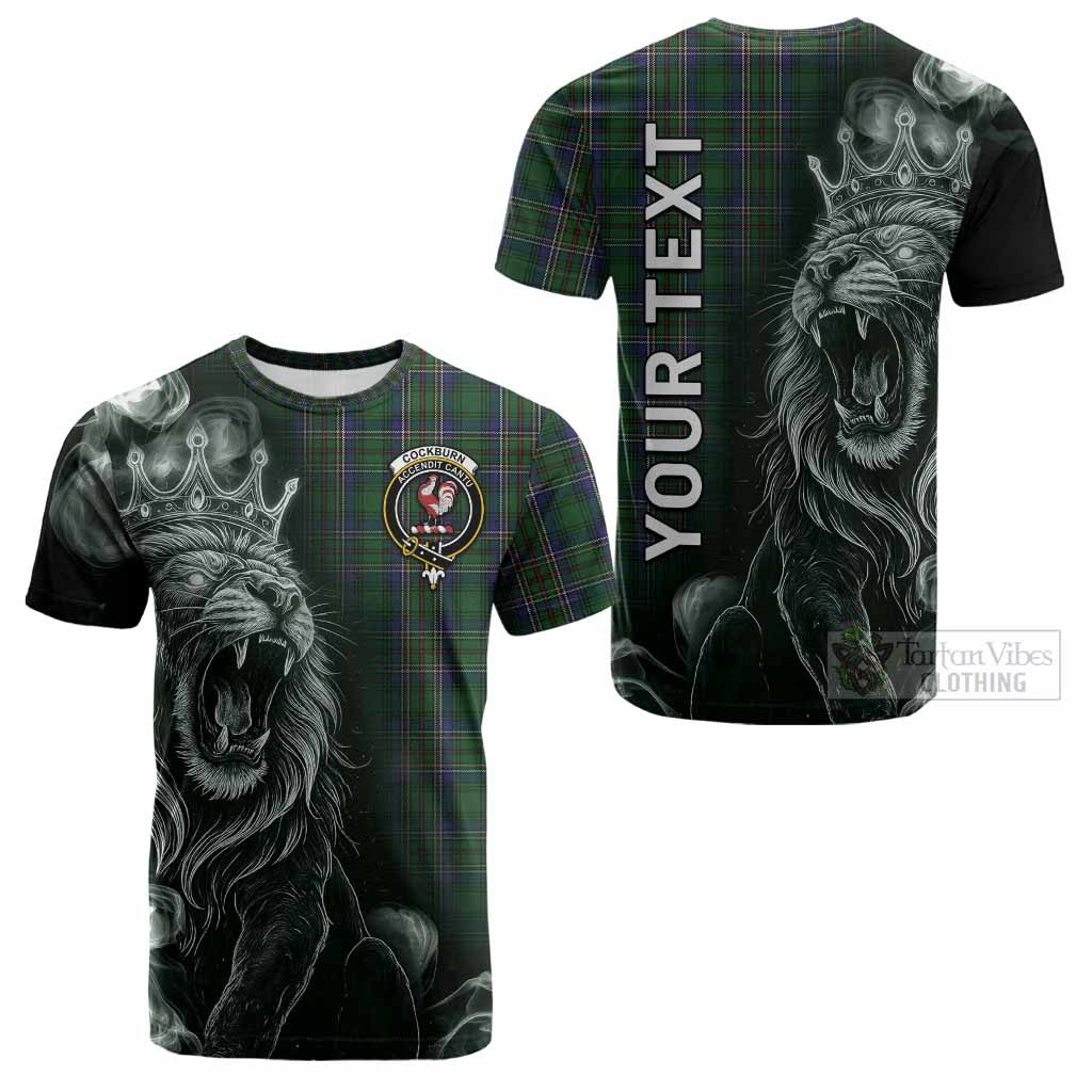 Cockburn Tartan Cotton T-shirt Roaring Lion Heritage