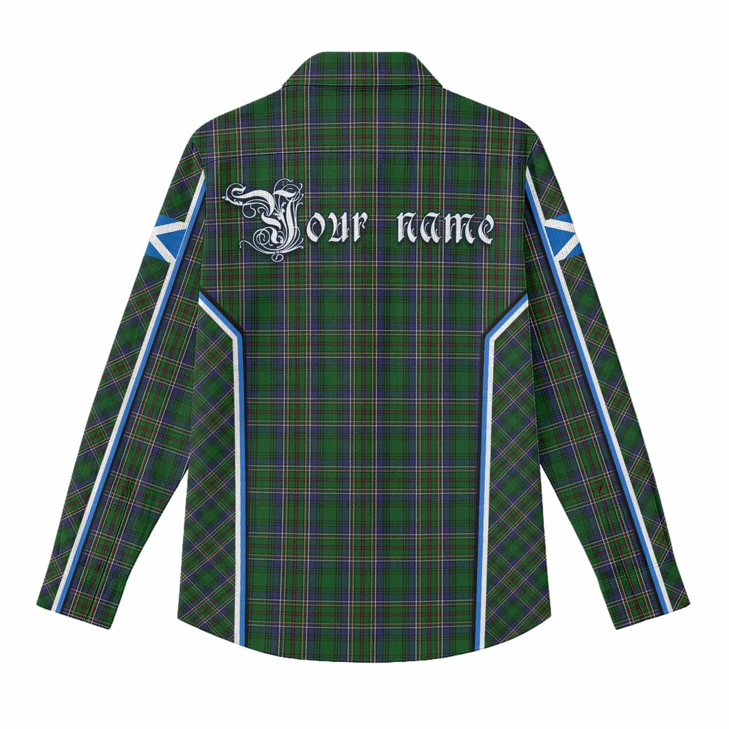 Cockburn Tartan Crest Women Casual Shirt Scotland Coat of Arm Flag Style - Tartan Vibes Clothing