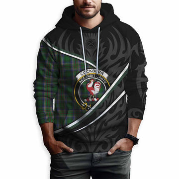 Cockburn Tartan Family Crest Hoodie Celtic Scottish Thistle Floral - Tartan Vibes Clothing