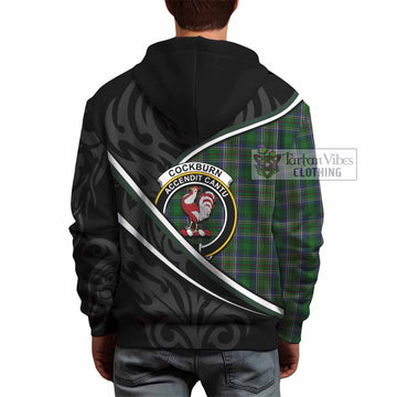 Cockburn Tartan Family Crest Hoodie Celtic Scottish Thistle Floral - Tartan Vibes Clothing