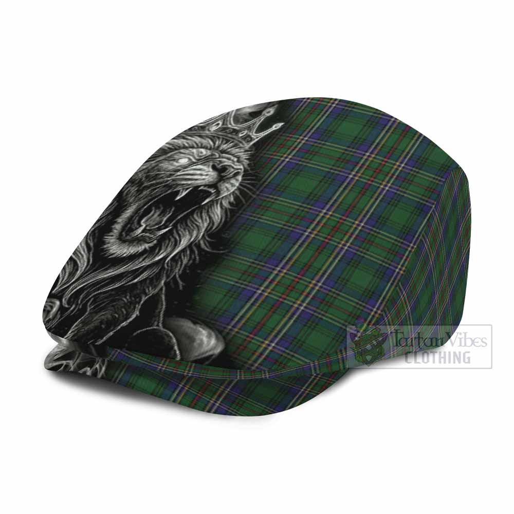 Cockburn Tartan Flat Cap, Jeff Cap Roaring Lion Heritage