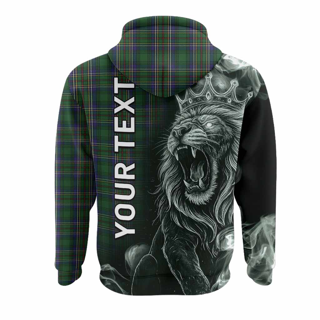 Cockburn Tartan Hoodie Roaring Lion Heritage