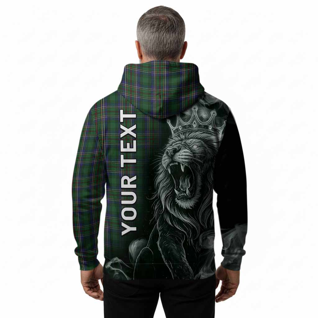 Cockburn Tartan Hoodie Roaring Lion Heritage