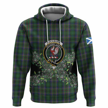 Cockburn Tartan Hoodie Thistle Scottish Spirit