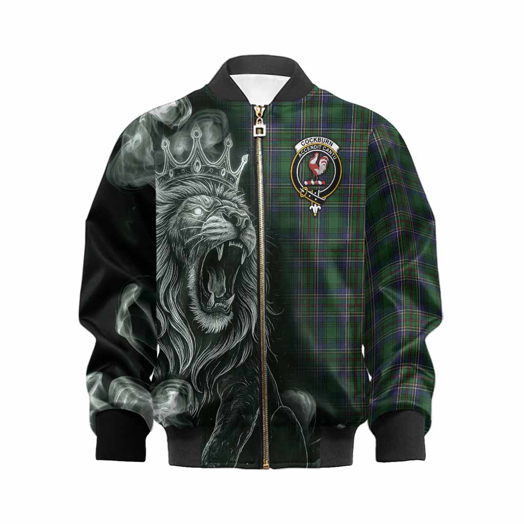 Cockburn Tartan Kid Bomber Jacket Roaring Lion Heritage