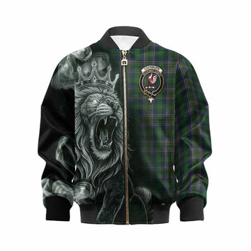 Cockburn Tartan Kid Bomber Jacket Roaring Lion Heritage