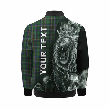 Cockburn Tartan Kid Bomber Jacket Roaring Lion Heritage