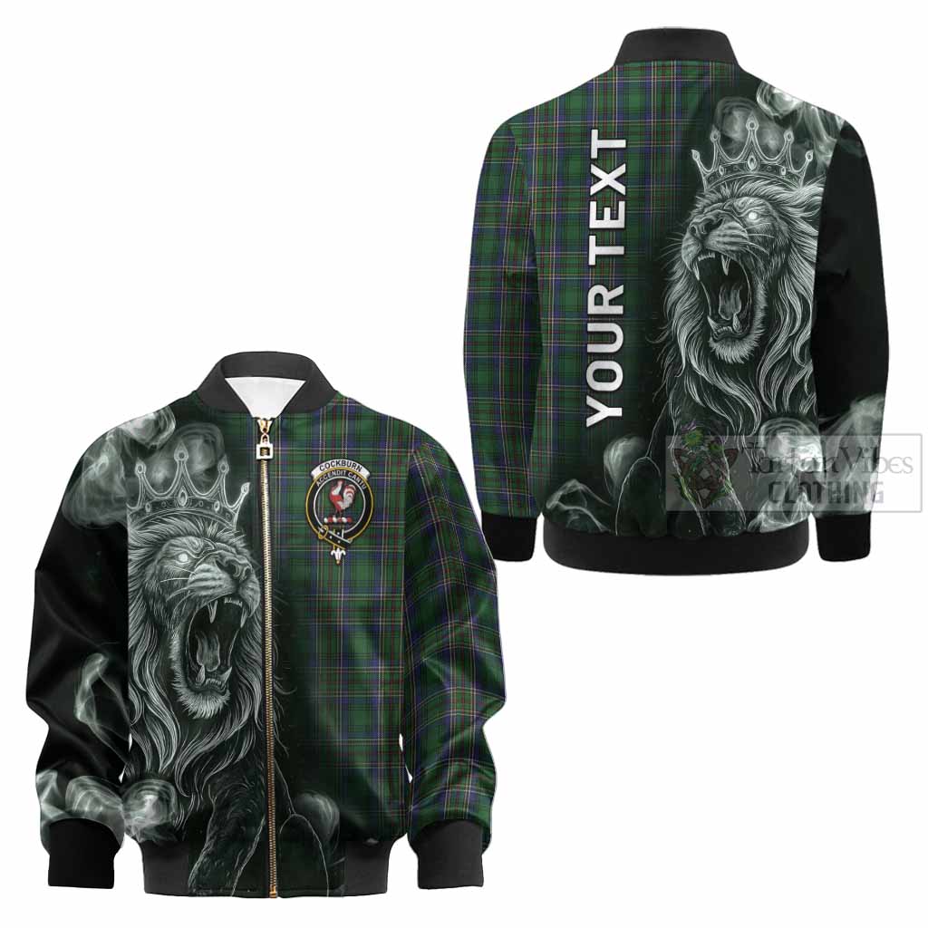 Cockburn Tartan Kid Bomber Jacket Roaring Lion Heritage