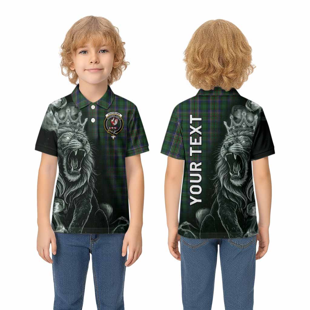 Cockburn Tartan Kid Polo Shirt Roaring Lion Heritage