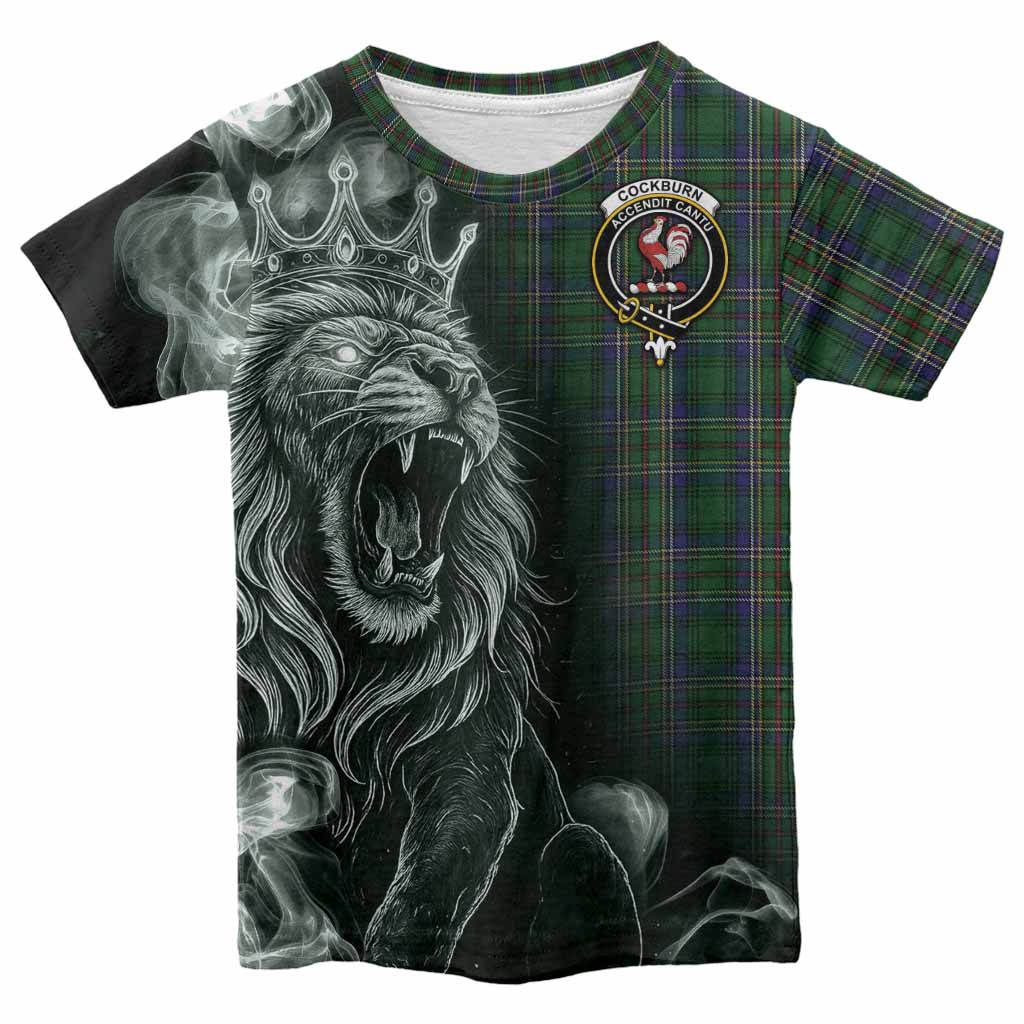 Cockburn Tartan Kid T-shirt Roaring Lion Heritage