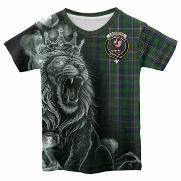 Cockburn Tartan Kid T-shirt Roaring Lion Heritage