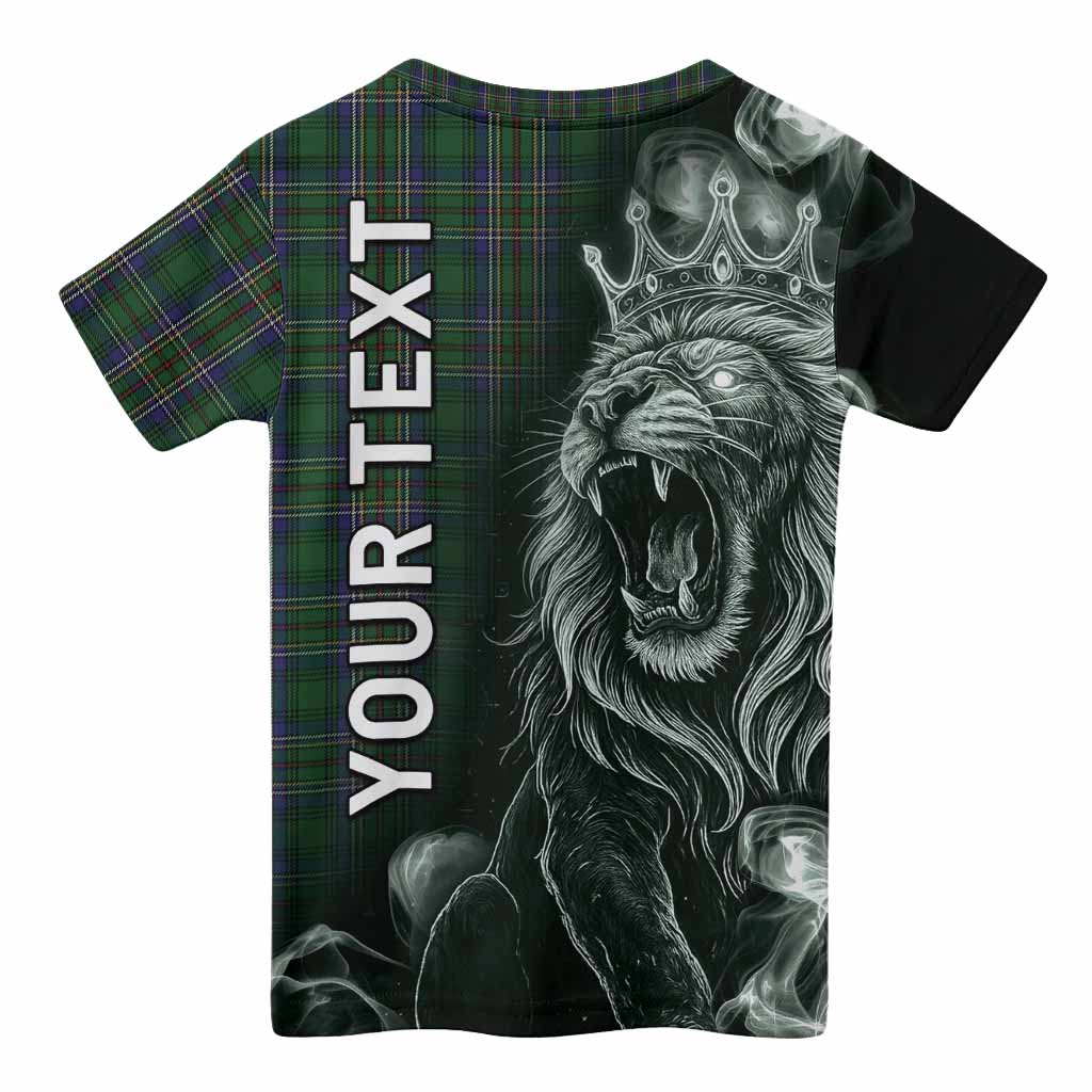Cockburn Tartan Kid T-shirt Roaring Lion Heritage