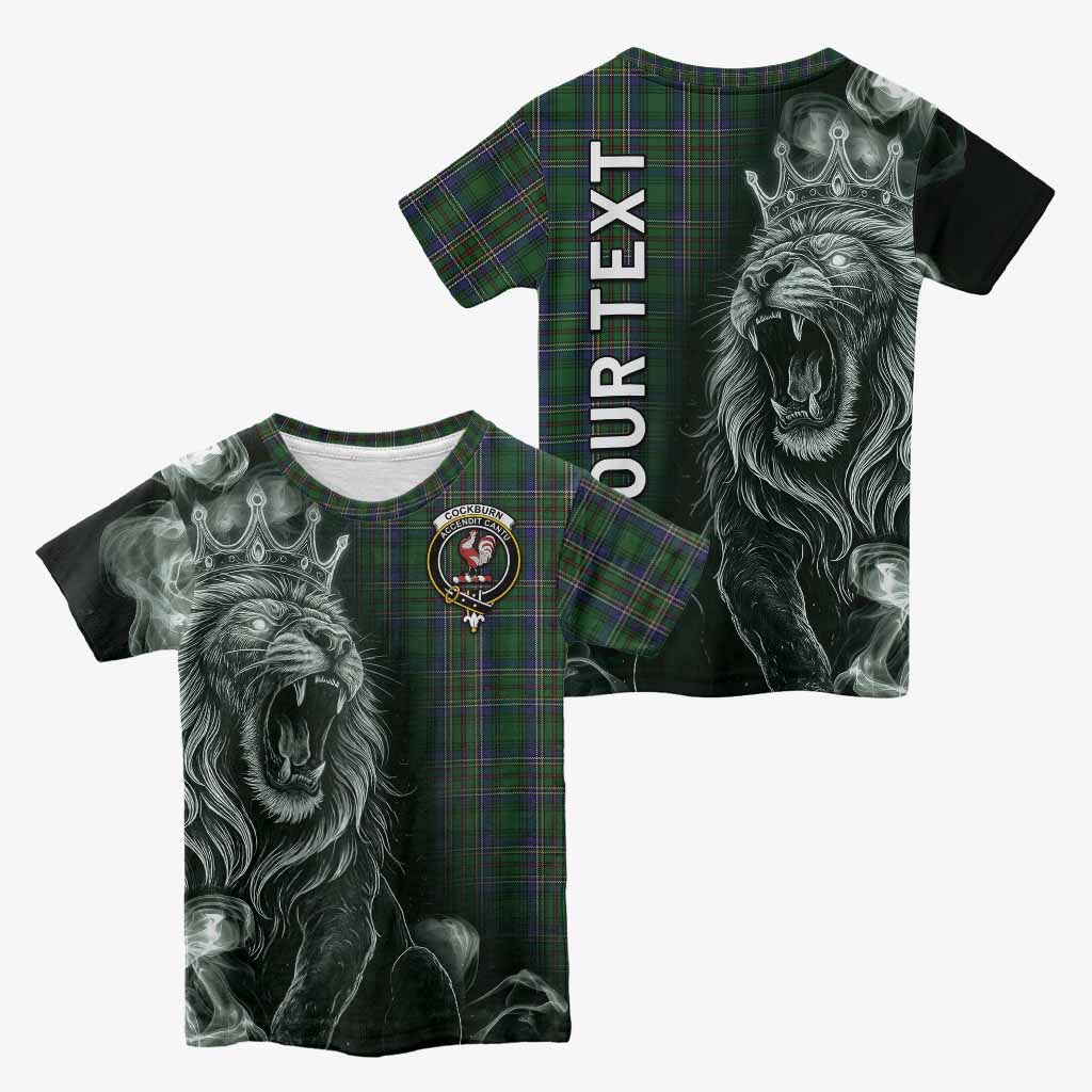 Cockburn Tartan Kid T-shirt Roaring Lion Heritage