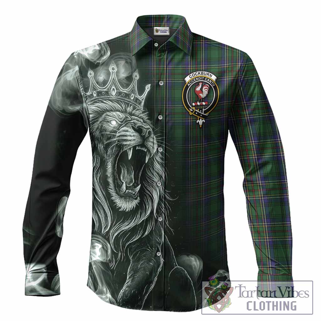 Cockburn Tartan Long Sleeve Button Shirts Roaring Lion Heritage