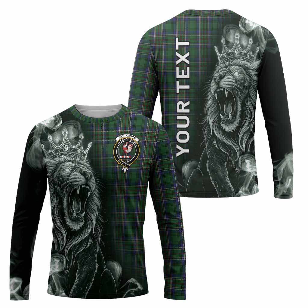 Cockburn Tartan Long Sleeve T-Shirt Roaring Lion Heritage