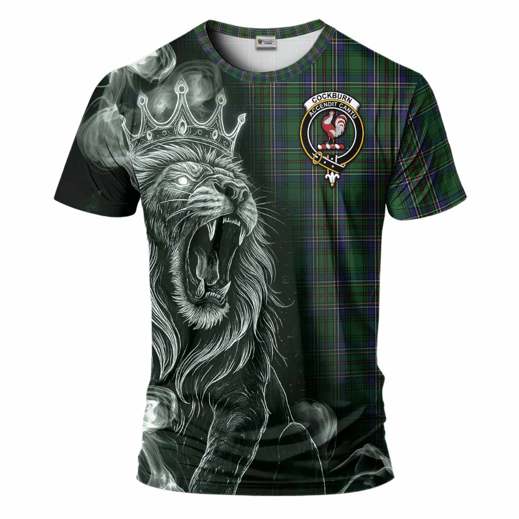 Cockburn Tartan T-Shirt Roaring Lion Heritage