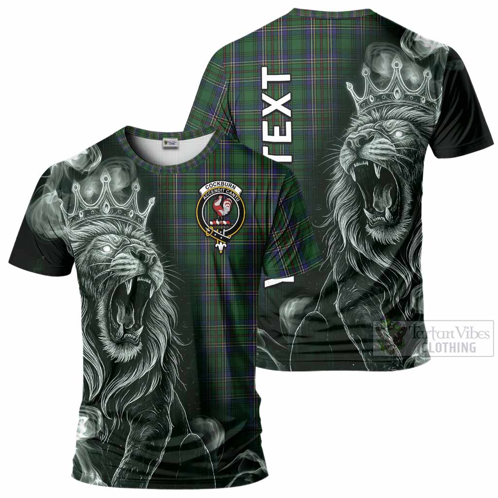 Cockburn Tartan T-Shirt Roaring Lion Heritage