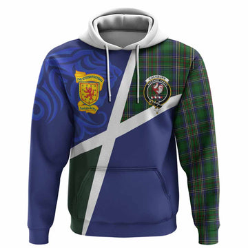 Cockburn The Scottish Football Crest Hoodie Lion-Tartan Army