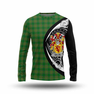 Tartan Vibes Clothing Colley Irish Clan Long Sleeve T-Shirt Celtic Circle Style