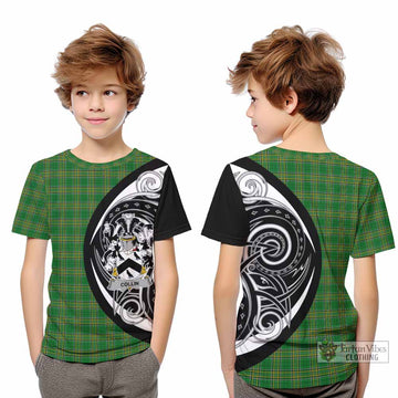 Collin Irish Clan Kid T-Shirt Celtic Circle Style