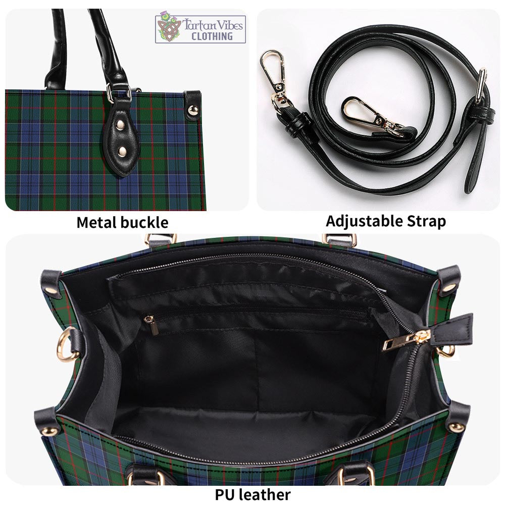 Tartan Vibes Clothing Colquhoun Tartan Luxury Leather Handbags