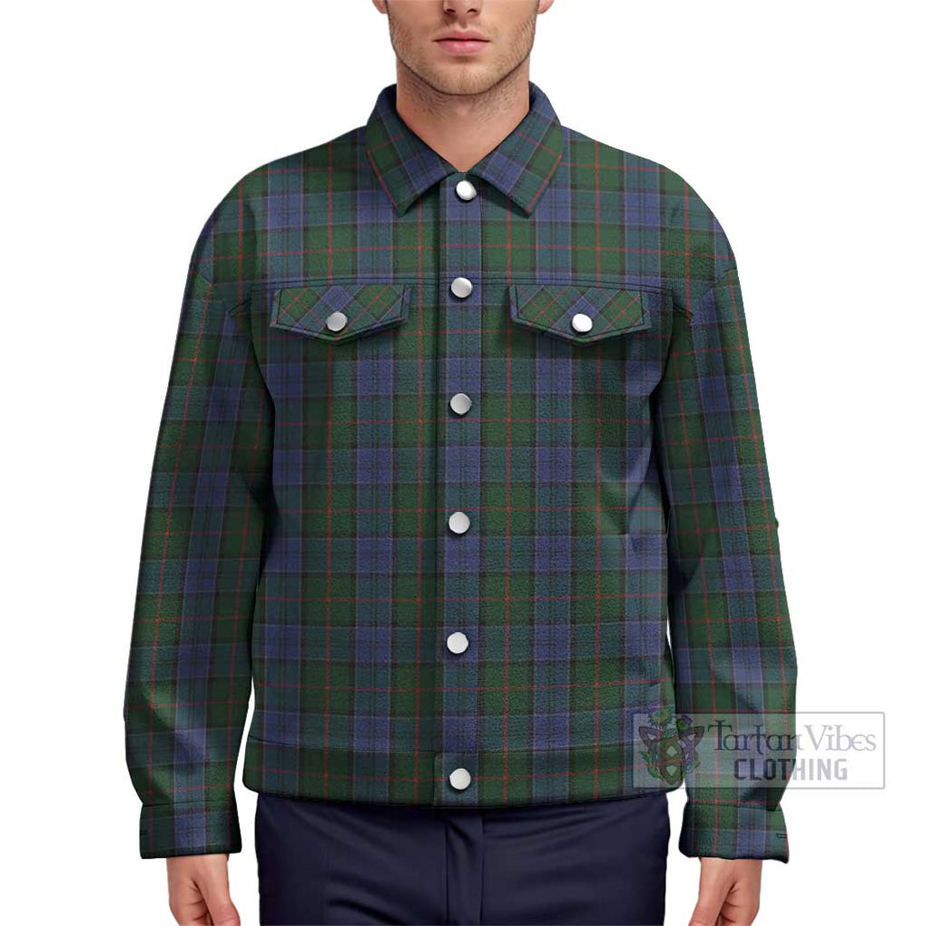 Colquhoun Tartan Unisex Lapel Cotton Jacket Unisex - Tartan Vibes Clothing