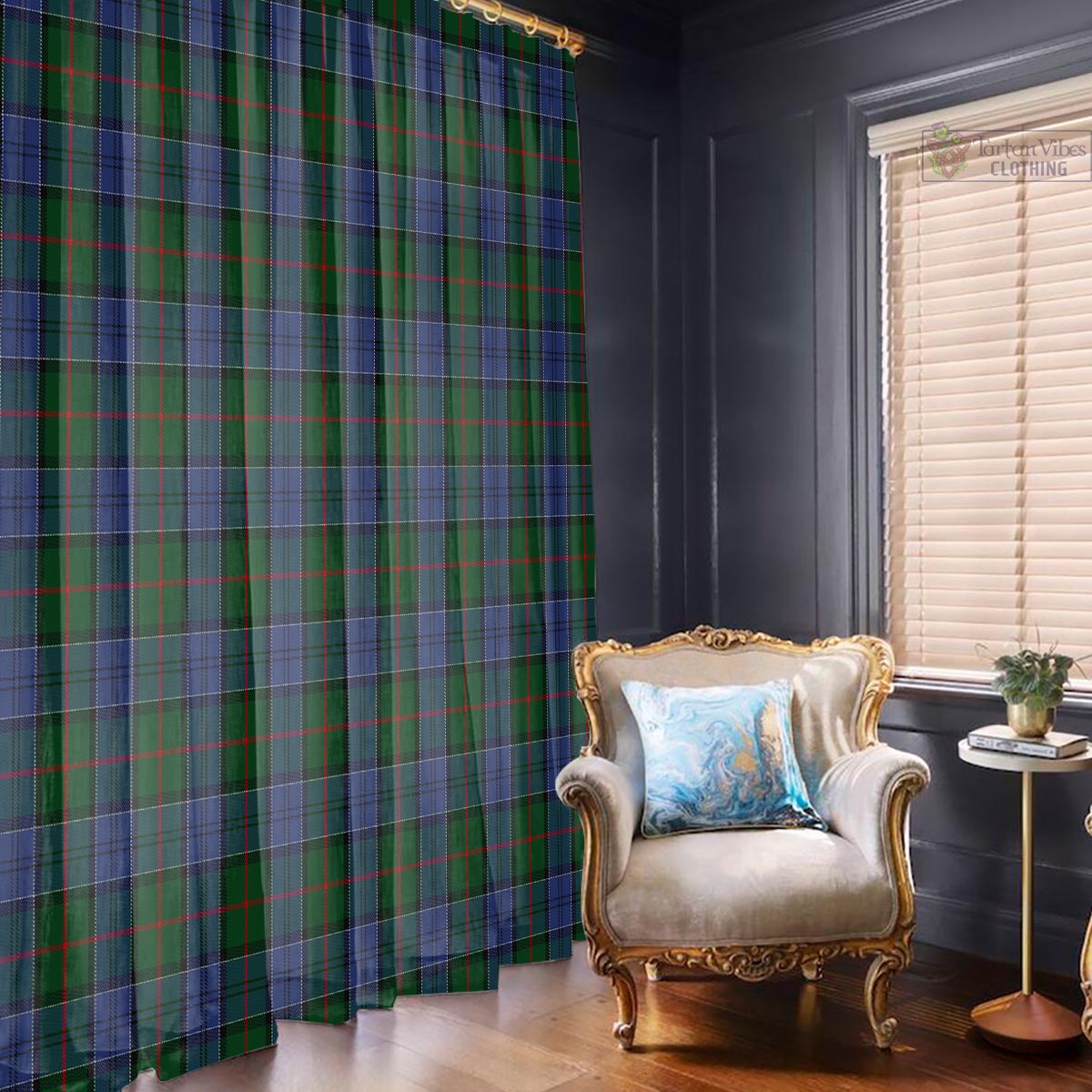 Colquhoun Tartan Window Curtain With Grommets - Tartan Vibes Clothing