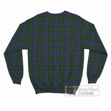 Colquhoun Tartan Sweatshirt with Family Crest DNA In Me Style - Tartanvibesclothing Shop