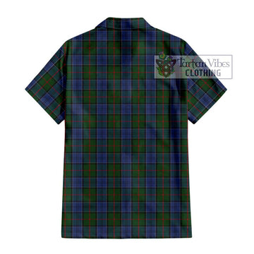 Colquhoun Tartan Hawaiian Shirt with Family Crest DNA In Me Style