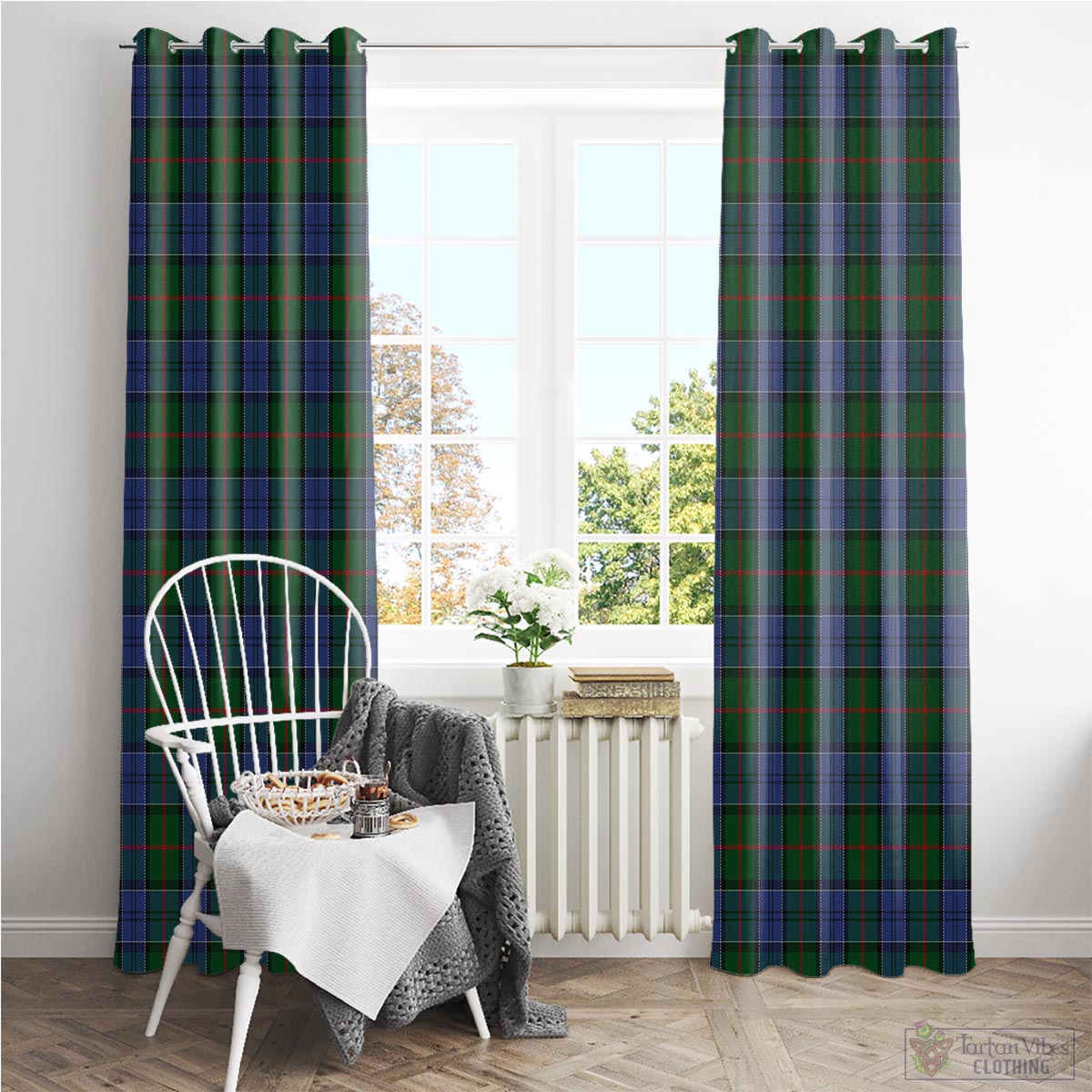 Colquhoun Tartan Window Curtain - Tartan Vibes Clothing