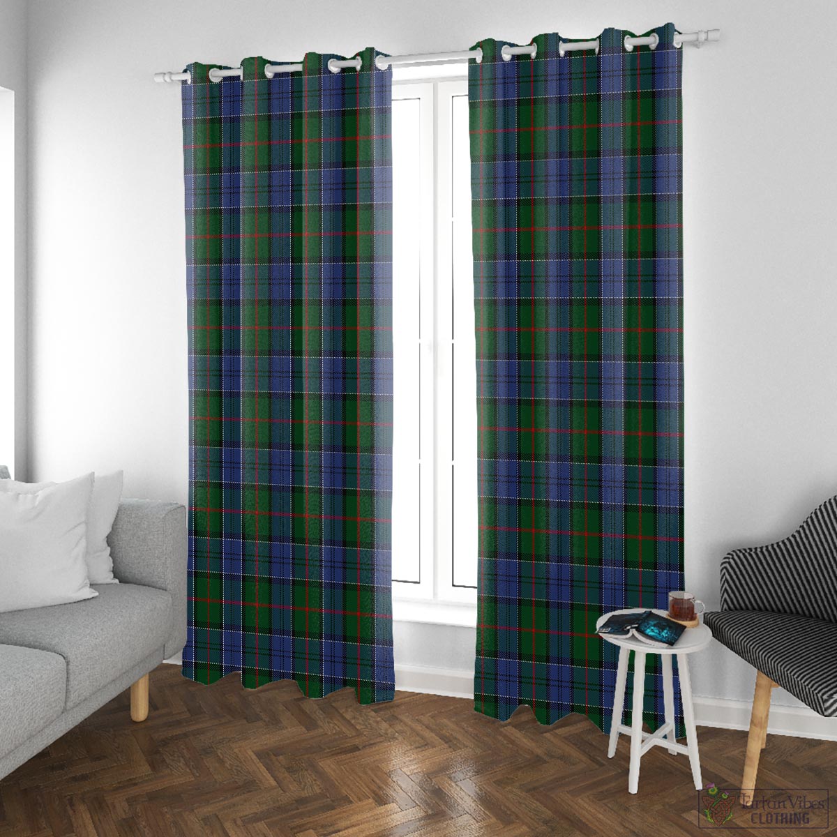 Colquhoun Tartan Window Curtain - Tartan Vibes Clothing