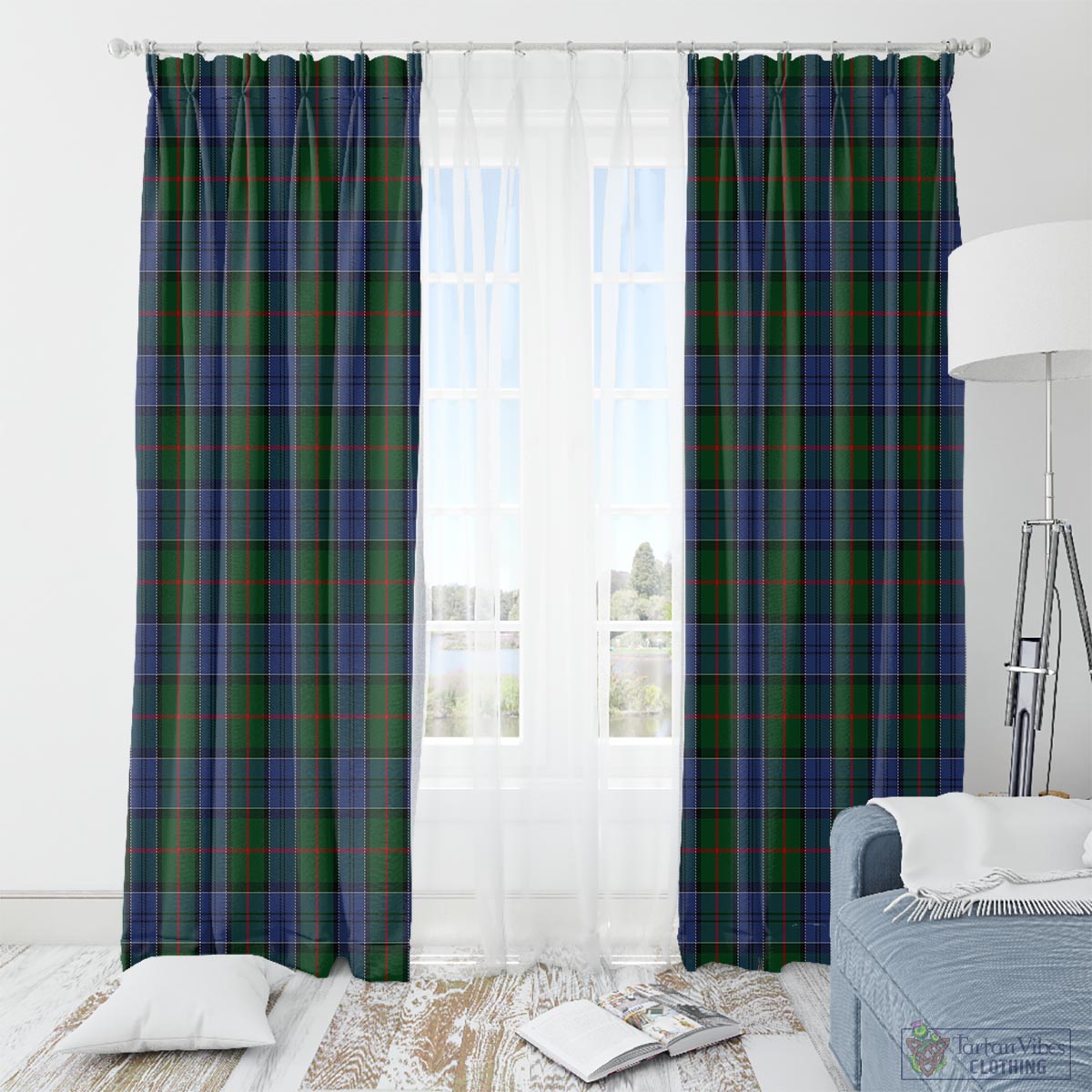Colquhoun Tartan Window Curtain - Tartan Vibes Clothing