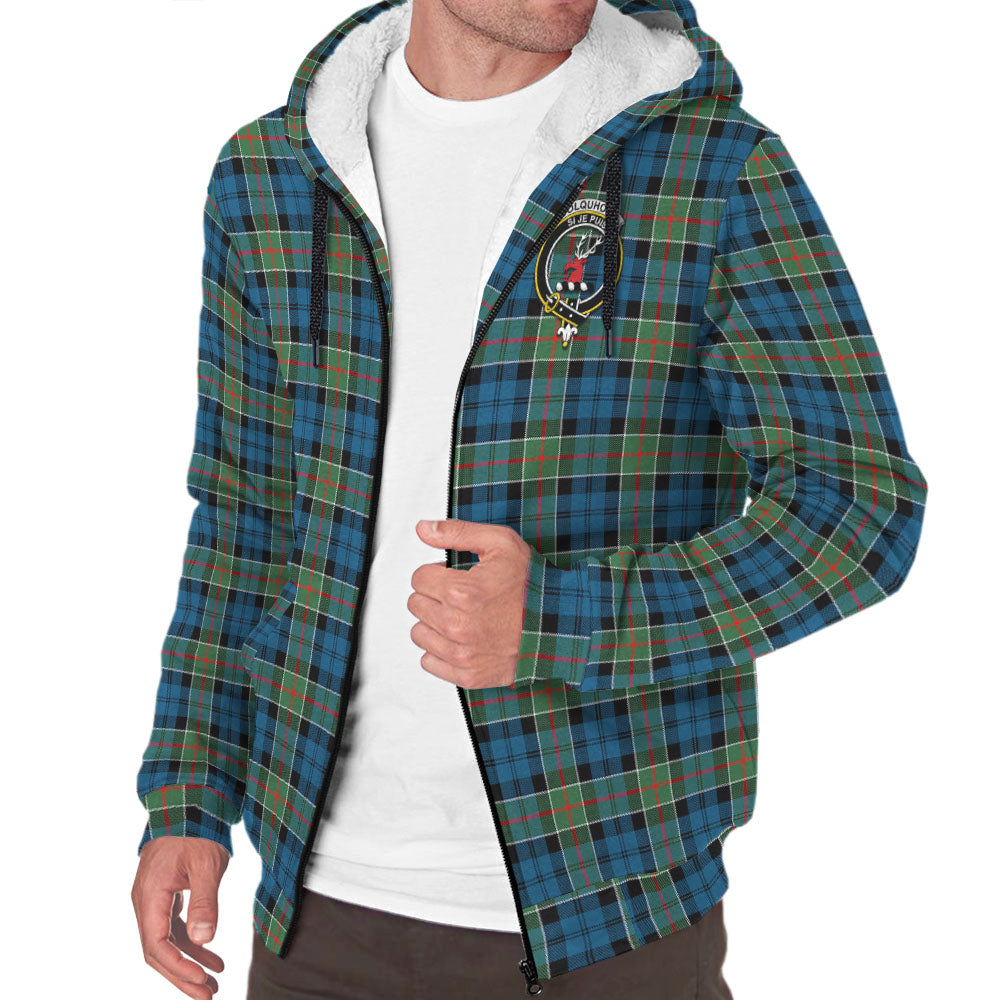 colquhoun-ancient-tartan-sherpa-hoodie-with-family-crest