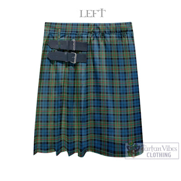 Colquhoun Ancient Tartan Men's Pleated Skirt - Fashion Casual Retro Scottish Kilt Style