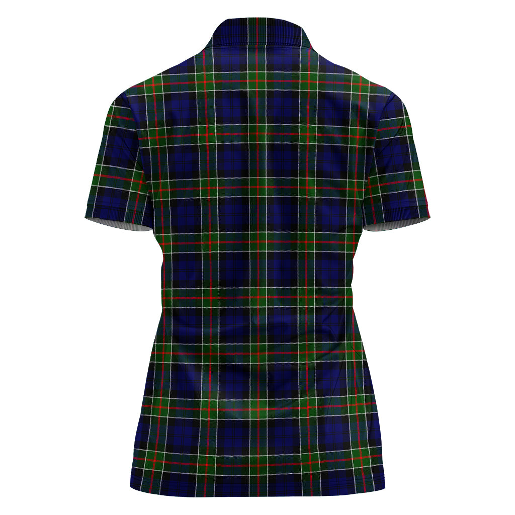 colquhoun-modern-tartan-polo-shirt-with-family-crest-for-women
