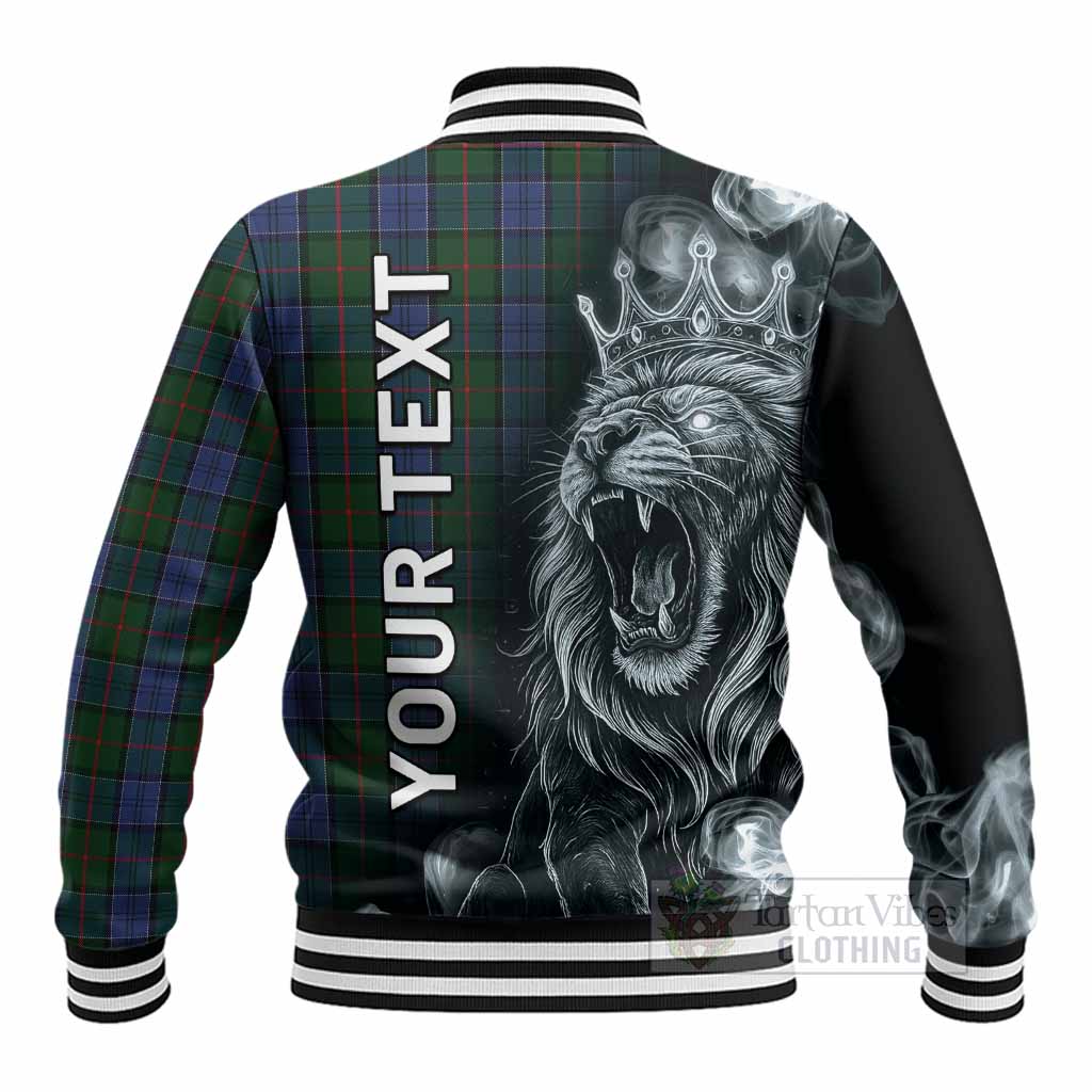 Colquhoun Tartan Baseball Jacket Roaring Lion Heritage